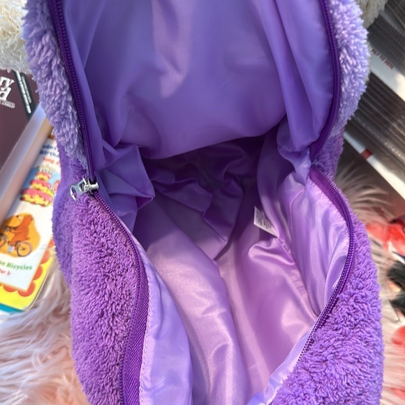 Pal Arounds Rabbit Bunny Soft Plush Roller Backpack School Luggage Toy NWT - Picture 7 of 7